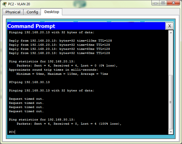 We still cannot ping to different VLAN