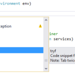 Development tip: Use Visual Studio Code Snippets