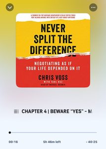 Never Split The Difference Audiobook