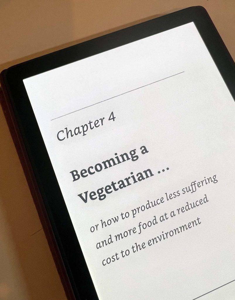 Chapter 4: Becoming a Vegetarian