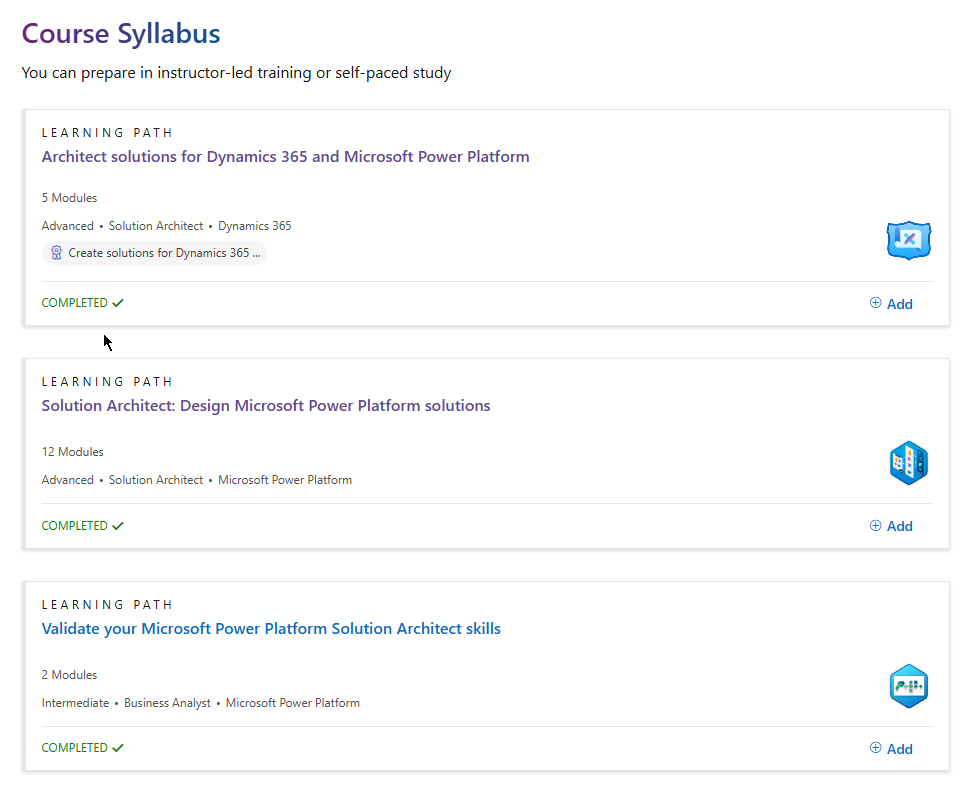Course PL-600T00-A: Microsoft Power Platform Solution Architect