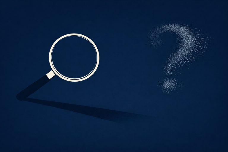 Absence of evidence is not evidence of absence … Or is it?